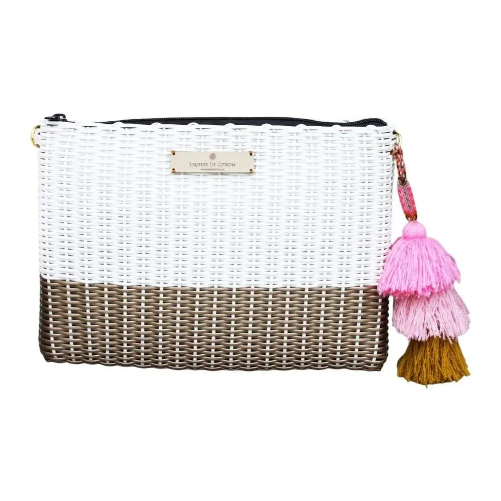 Squeeze de Citron Boardwalk Gold Lemon Drop small clutch